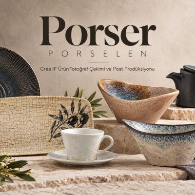 Porser Porselen Ürün Fotoğraf Çekimi